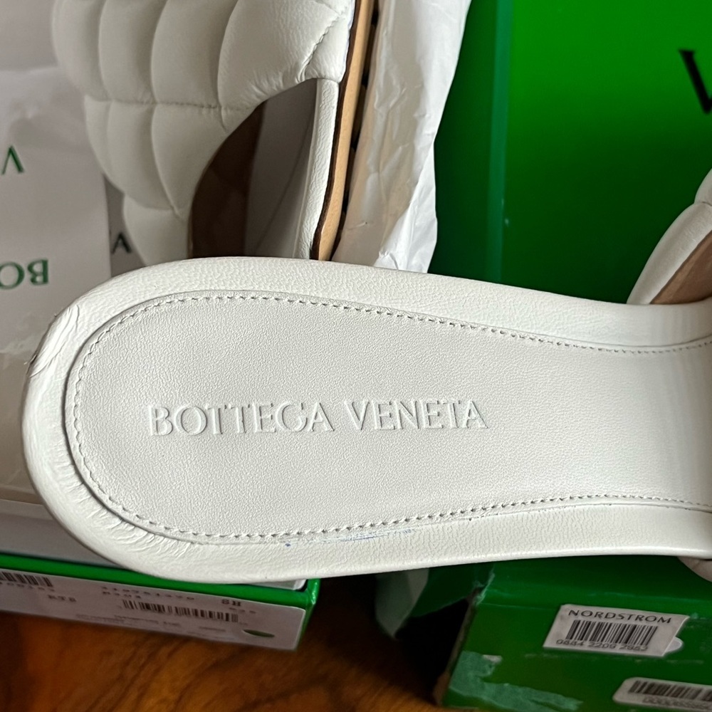 Bottega Veneta Padded Slide Sandals, NEW - Picture 5 of 14